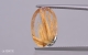 Kwarc z rutylem płytka owal 15,5x10 mm